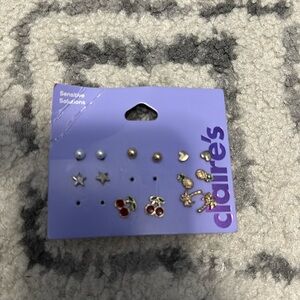 Claire's Mixed Stud Earring Set